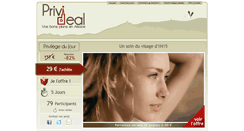 Desktop Screenshot of privideal.fr