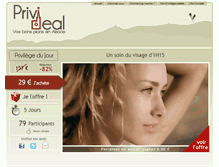 Tablet Screenshot of privideal.fr